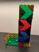 Magna-Tiles - 100 stk. transparent. - Billede 1