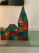 Magna-Tiles - 100 stk. transparent. - Billede 1