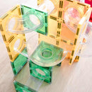 Magnetisk Kuglebane - Regnbue - 66 dele - Billede 1