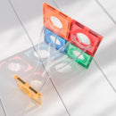 Connetix - Magnetisk Kuglebane - Regnbuefarver - 92 dele. - Billede 1