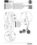 Winther Mini-Viking - Løbehjul m/3 hjul - Billede 1