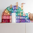 Connetix - Magnetisk Kuglebane - Pastelfarver - 106 dele. - Billede 1