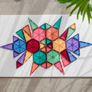 Connetix - Megapakke Magnetisk Legetøj - Pastelfarver - 202 dele. - Billede 1