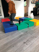 Skumpudesæt med 10 puder - PVC-Frit betræk. - Billede 1