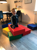 Skumpudesæt med 10 puder - PVC-Frit betræk. - Billede 1