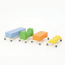 Wisdom Indendørs Rullebænke - Sæt med 4 stk. - Billede 1