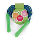 Sjippetov med plasthåndtag - 2,1 meter.  Ass farve og design - Billede 1