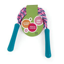 Sjippetov med plasthåndtag - 2,1 meter.  Ass farve og design - Billede 1