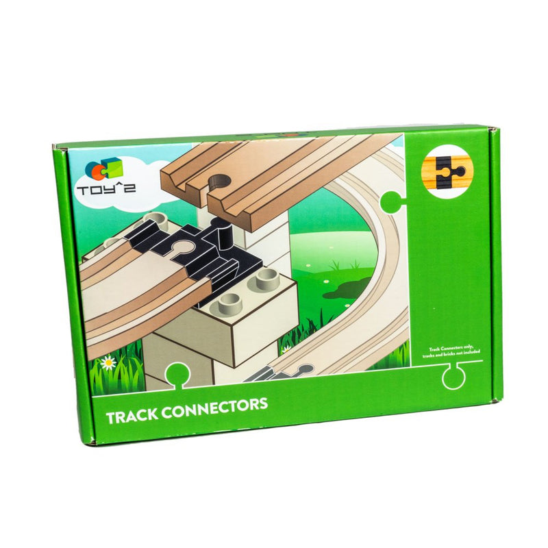 Toy^2 Track Connectors - Starter pakke - 8 dele - Billede 1