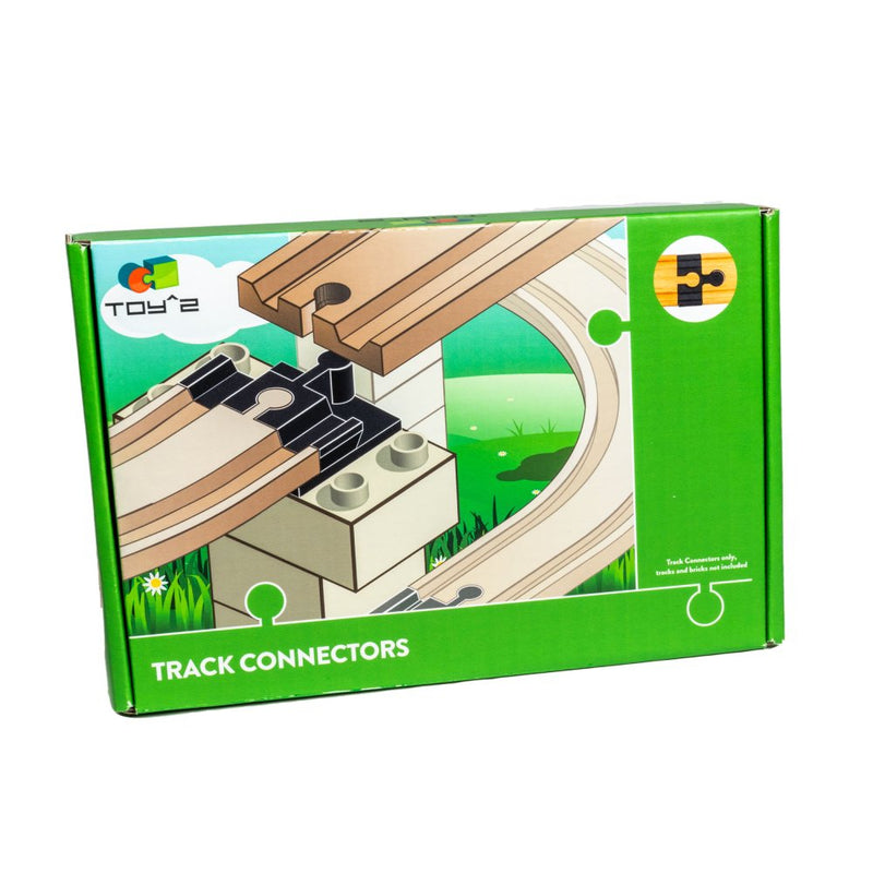 Toy^2 Track Connectors - Starter pakke Large - 10 dele - Billede 1