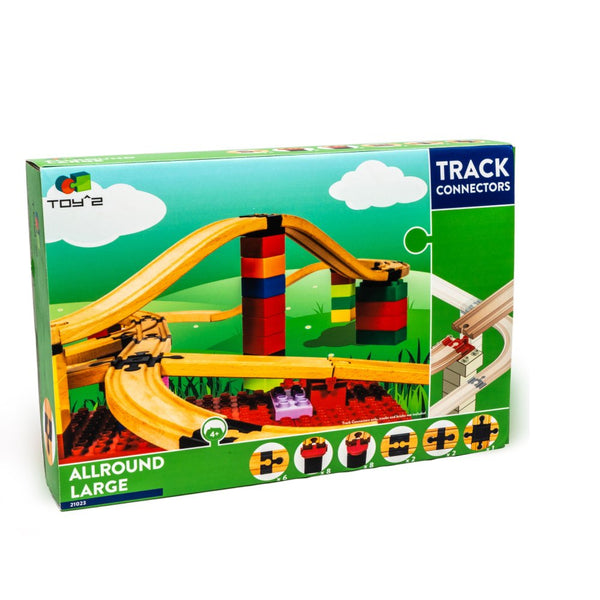 Toy^2 Track Connectors - Allround Large - 27 dele - Billede 1