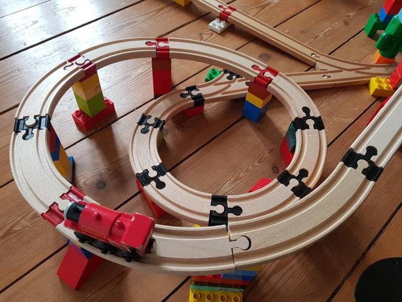 Toy^2 Track Connectors - Engineer set - 46 dele - Billede 1