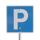 Færdselstavle Sæt - 7 skilte med fod - Alutoys. - Billede 1