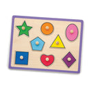 Knoppuslespil med Figurer - 8 brikker - Viga - Fra 18 mdr. - Billede 1