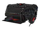 Havit Gaming Sæt med Tastatur, Mus, Måtte og Hovedtelefoner. - Billede 1