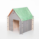 Mixitoy Stof tag til skum legehus - Vendbart - Økologisk bomuld - Billede 1