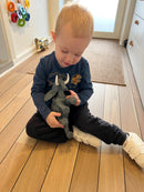 Stor flot håndmalet Elefant fra Papo - L:25 cm - Fra 3 år.