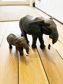 Stor flot håndmalet Elefant fra Papo - L:25 cm - Fra 3 år.