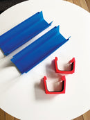 Aquaplay Tilbehør - Lige kanal stykker inkl. samling - 2 stk. - Billede 1