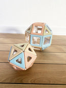 Polydron Magnetisk - 72 Miljøvenlige Polydroner - Fra 3 år - Billede 1