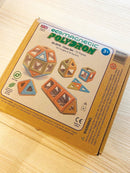Polydron Magnetisk - 72 Miljøvenlige Polydroner - Fra 3 år - Billede 1