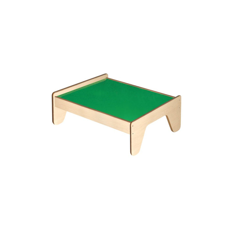 VIGA Legebord i træ - Grøn / Pink - H:44,5 cm. - Billede 1