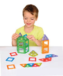 Magnetiske Transparente Polydroner - 64 dele - Fra 3 år. - Billede 1