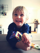 Magnetiske Transparente Polydroner - 64 dele - Fra 3 år. - Billede 1