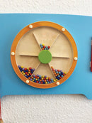 Aktivitetstavle i træ - Elefant - Fra 18 mdr. - Billede 1