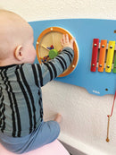 Aktivitetstavle i træ - Elefant - Fra 18 mdr. - Billede 1