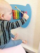 Aktivitetstavle i træ - Elefant - Fra 18 mdr. - Billede 1