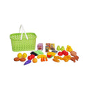 Indkøbskurv med madvarer af plast - 40 dele - Fra 3 år. - Billede 1