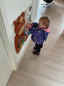 Aktivitetstavle i træ - Hest - Fra 18 mdr. - Billede 1