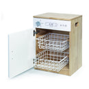 VIGA Legekøkken - Opvaskemaskine - Grå/Hvid - Fra 3 år. - Billede 1