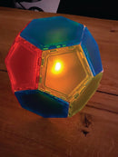 Translucente Solide Magnetiske Polydroner - 104 dele - Fra 3 år. - Billede 1