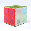 Translucente Solide Magnetiske Polydroner - 104 dele - Fra 3 år. - Billede 1