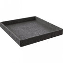 Låg til filt kurv , Grå - 32 x 32 x 4,5 cm - 1 stk. - Billede 1