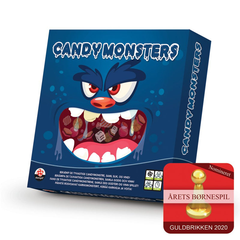 Candy Monster brætspillet - Danspil - Fra 7 år. - Billede 1