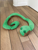 Vægtslange med granulat - 2,2 kg - Grøn - Fra 6 år - Billede 1