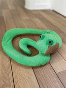 Vægtslange med granulat - 2,2 kg - Grøn - Fra 6 år - Billede 1