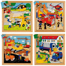 Puslespil fra Educo - Arbejdssituationer - 4 stk. - Billede 1