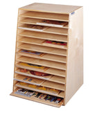 Puslespilsreol m. 13 rum - Billede 1