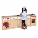 Educo Legekøkken Håndvask i kvalitetstræ - Anbefales fra 3 år - Billede 1