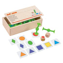 Stick the shape kombineringspil - Educo - fra 3 år. - Billede 1