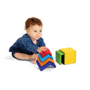 EduShape Åbne Stableklodser af gummi - 6 stk - Fra 6 mdr. - Billede 1