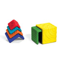 EduShape Åbne Stableklodser af gummi - 6 stk - Fra 6 mdr. - Billede 1