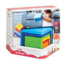 EduShape Åbne Stableklodser af gummi - 6 stk - Fra 6 mdr. - Billede 1