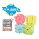 EduShape Balanceæsker - Curiosity Cubes - Sæt m 4 stk - Fra 18 mdr. - Billede 1