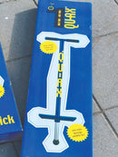 Kængurustylte QU-AX op til 50 kg - Fra 7-12 år - Blå.