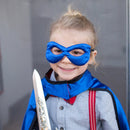 Udklædning - Vendbar kappe - Spiderman/superman - Fra 5-6 år. - Billede 1